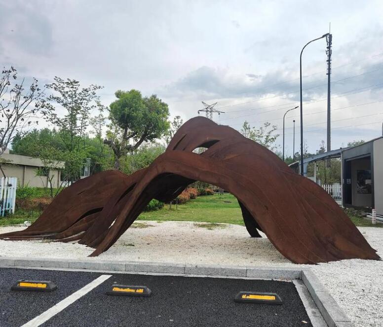 安多耐候钢板造型